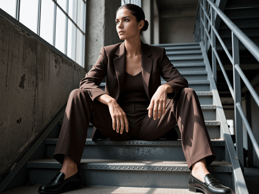 Wide stairwell editorial