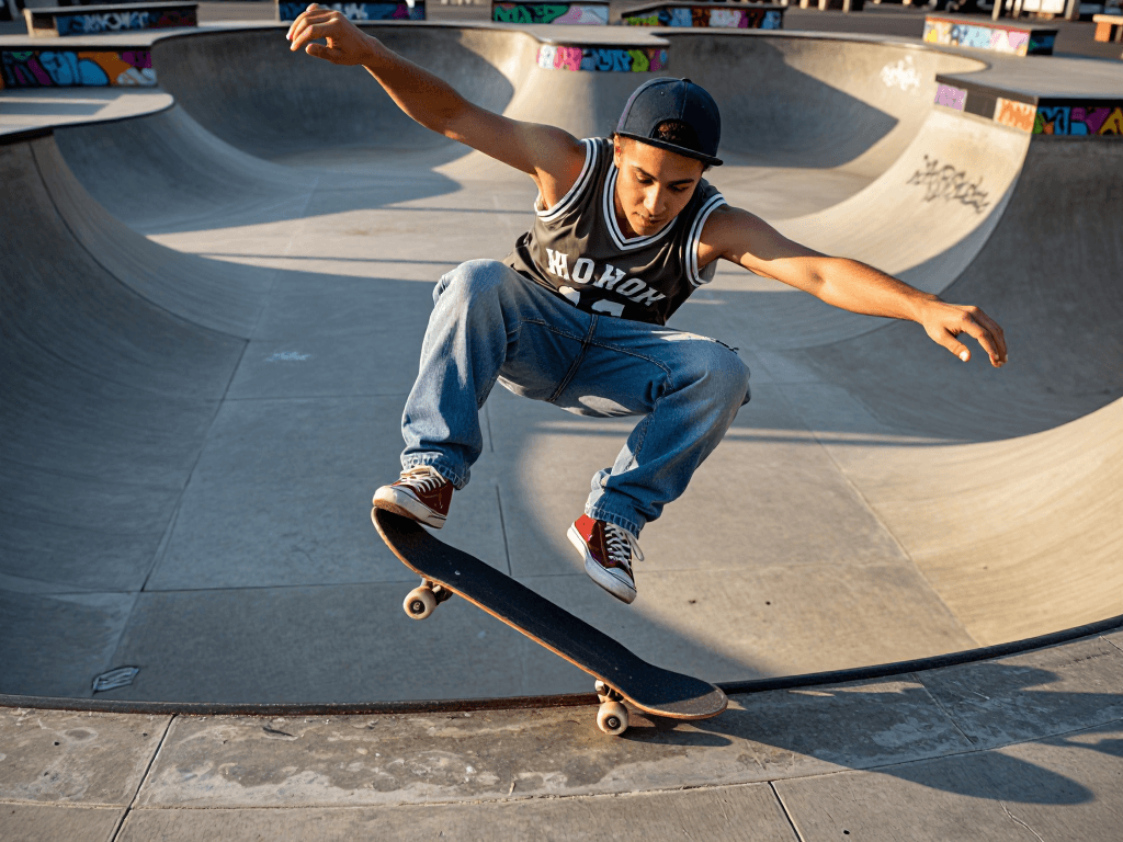 Wide skatepark
