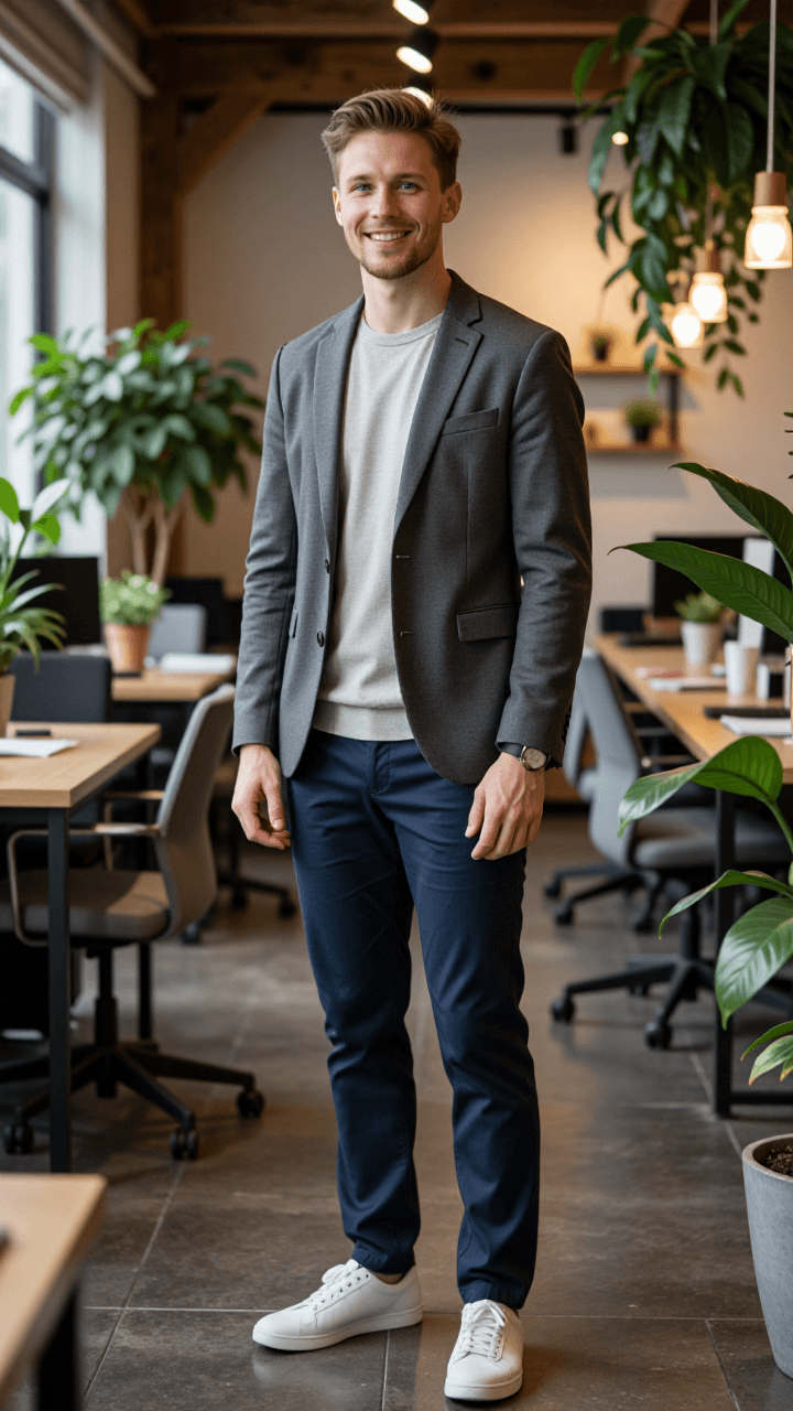 Full-body coworking space