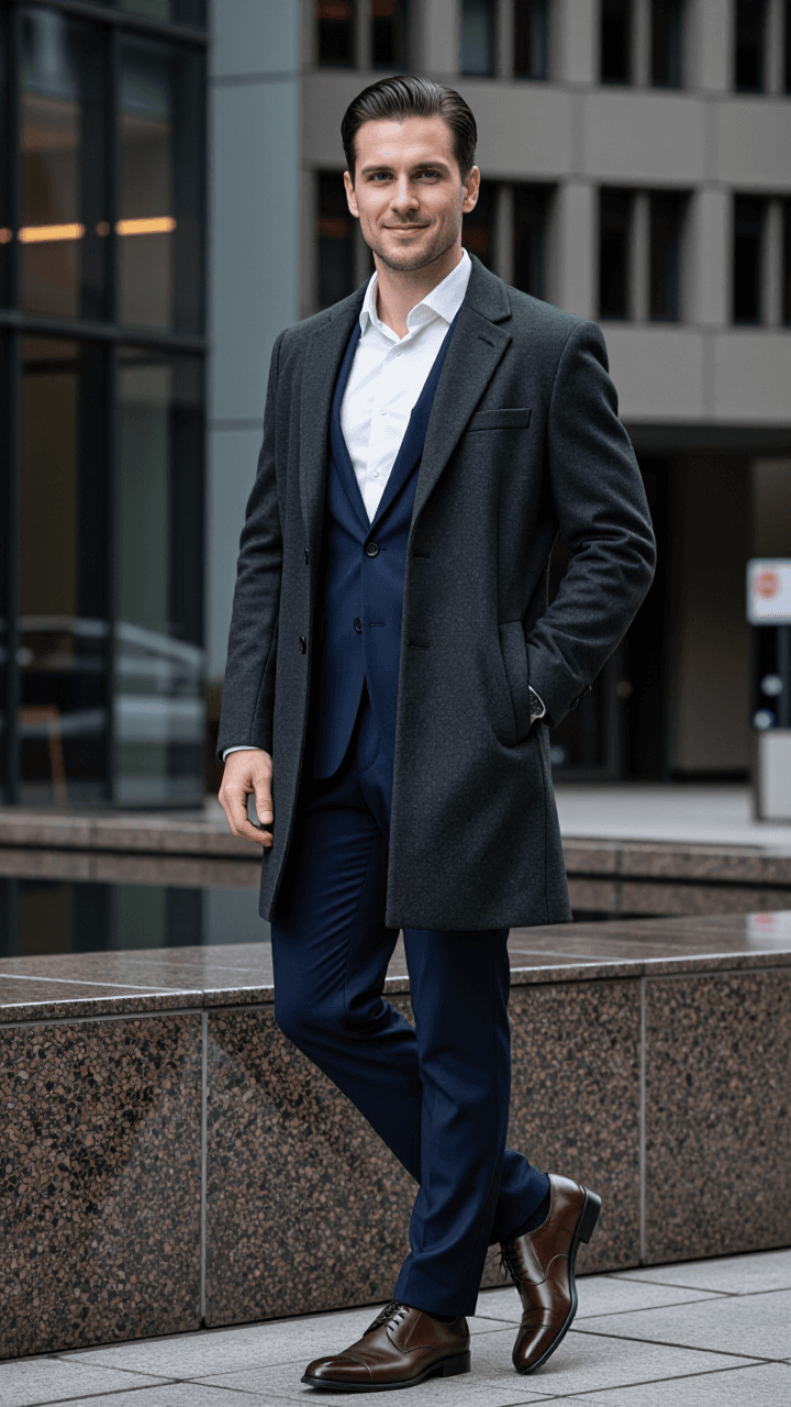 Full-body outdoor LinkedIn