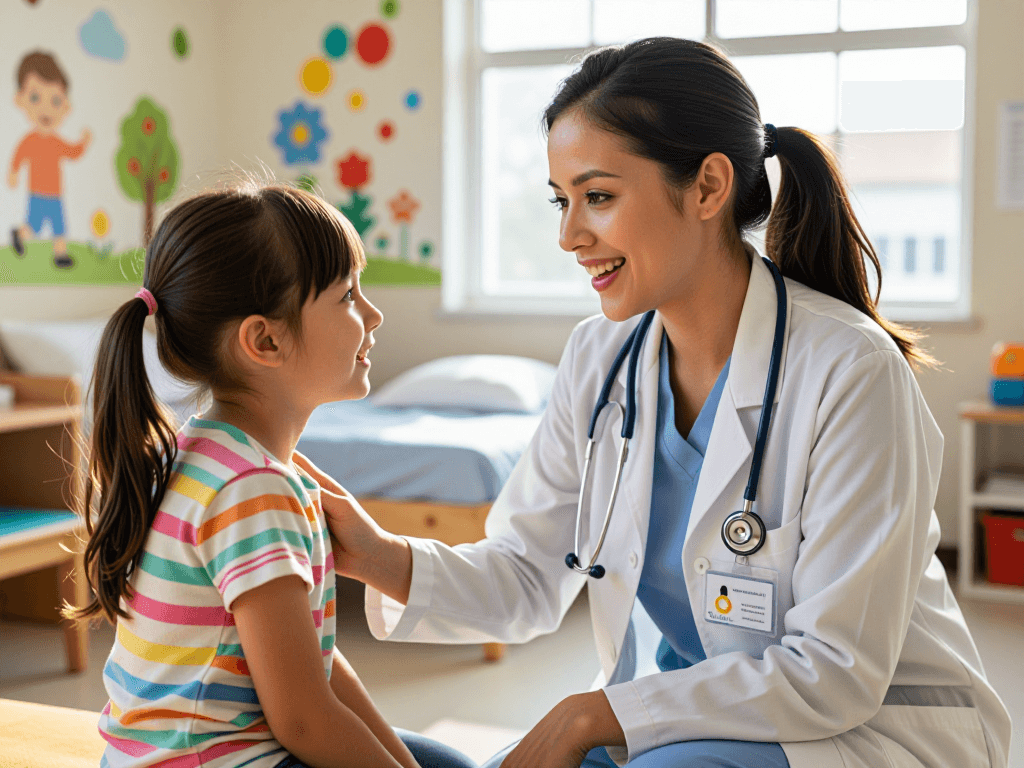 Wide pediatrics ward