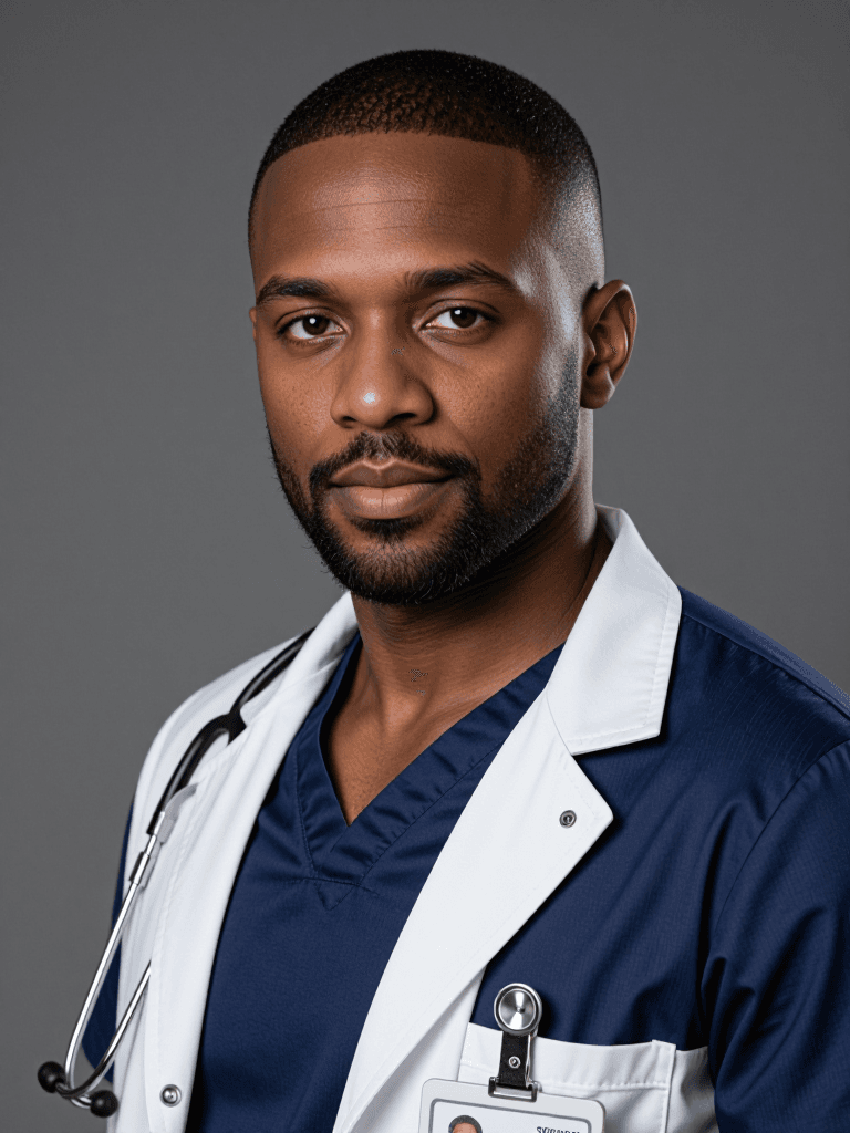 Black male surgeon