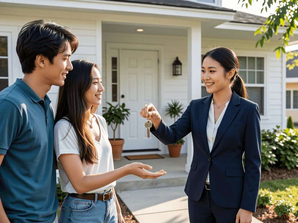 Wide handing over keys