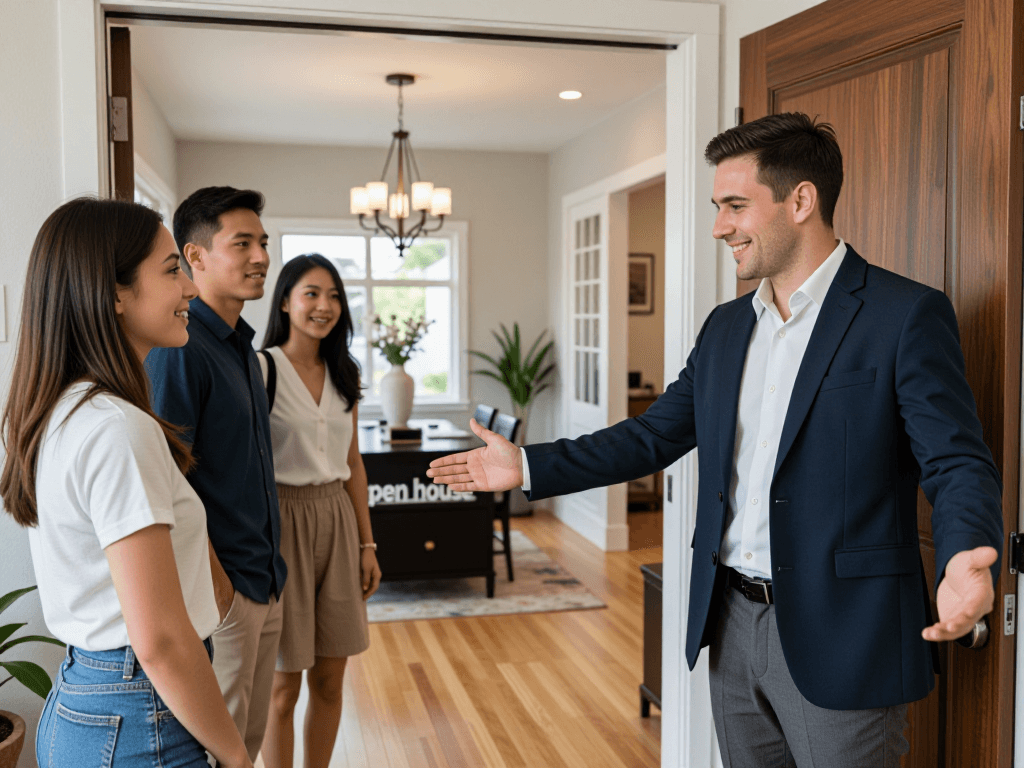 Wide open house
